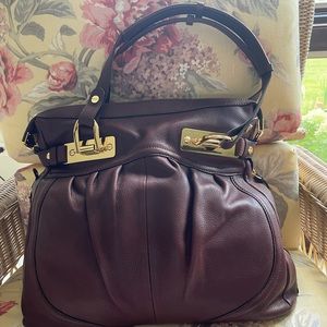 All leather Markowsky brown purse.